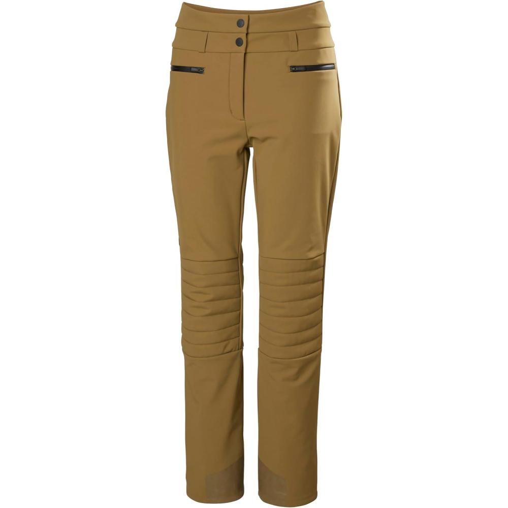 imageHellyHansen Avanti Stretch 20 Pant Womens Waterproof Snow Pant SkiingPants Breathable Windproof Adjustable Waist718 Sepia