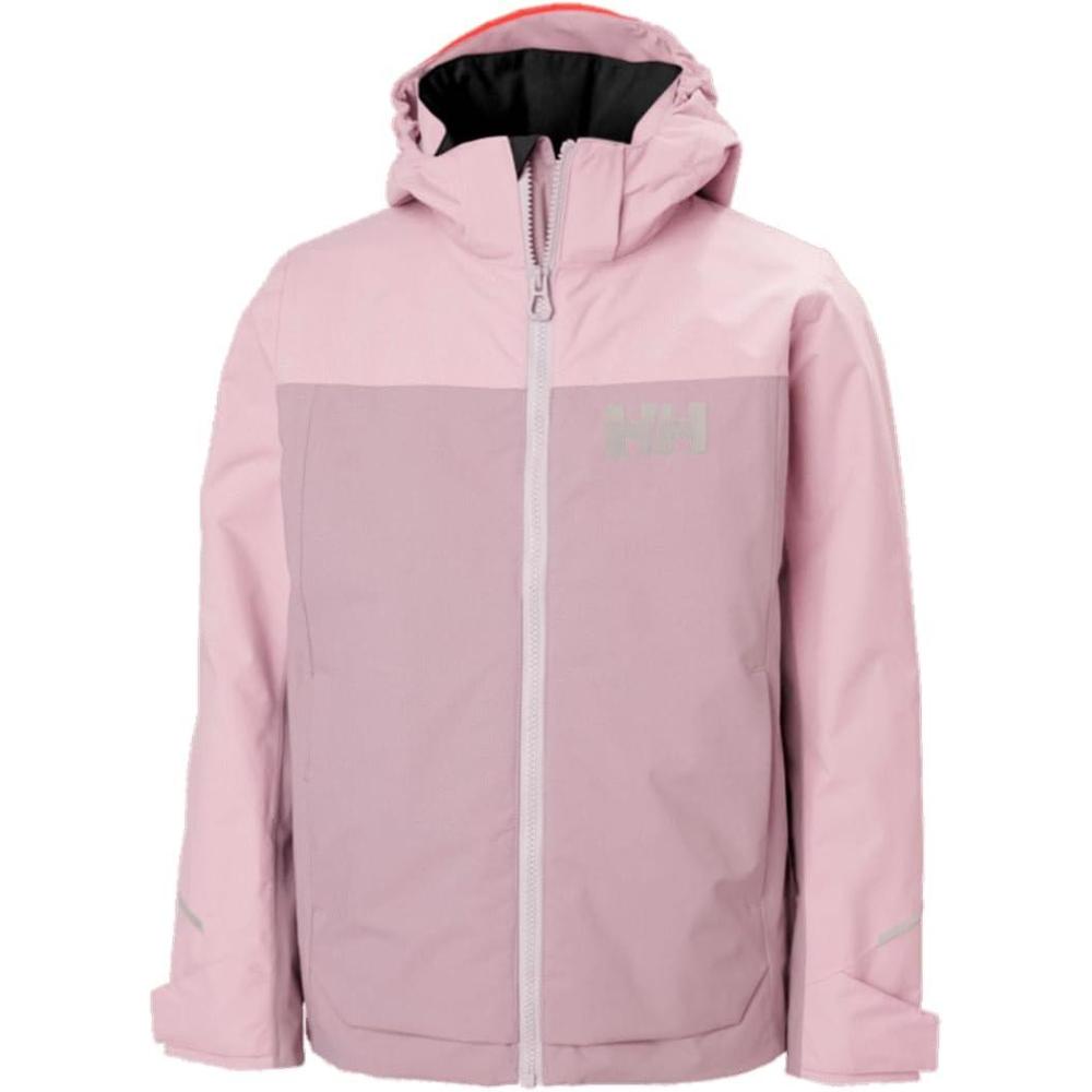 imageHellyHansen Sogndal Jacket Junior Unisex Waterproof Shell Jacket Lightweight Outdoor Sportswear676 Purple Clay