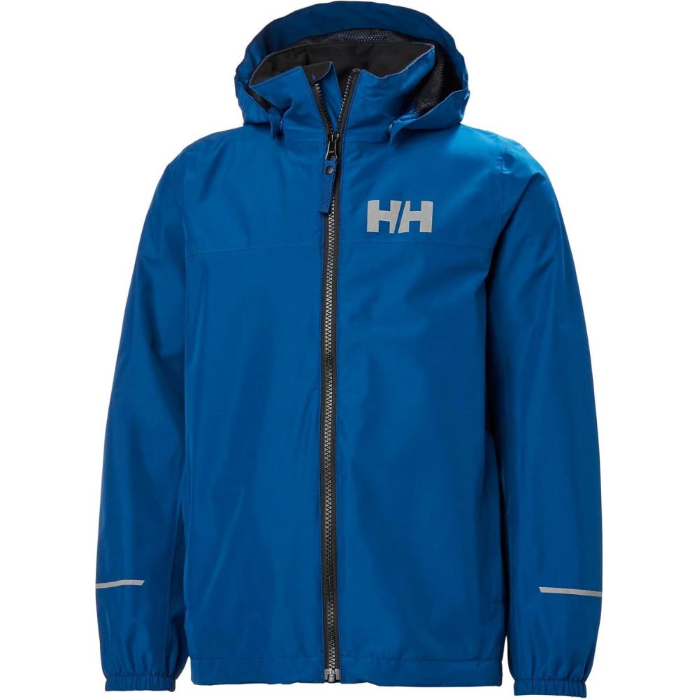 imageHellyHansen unisexchild Helly Hansen Juell Rain Jacket606 Deep Fjord