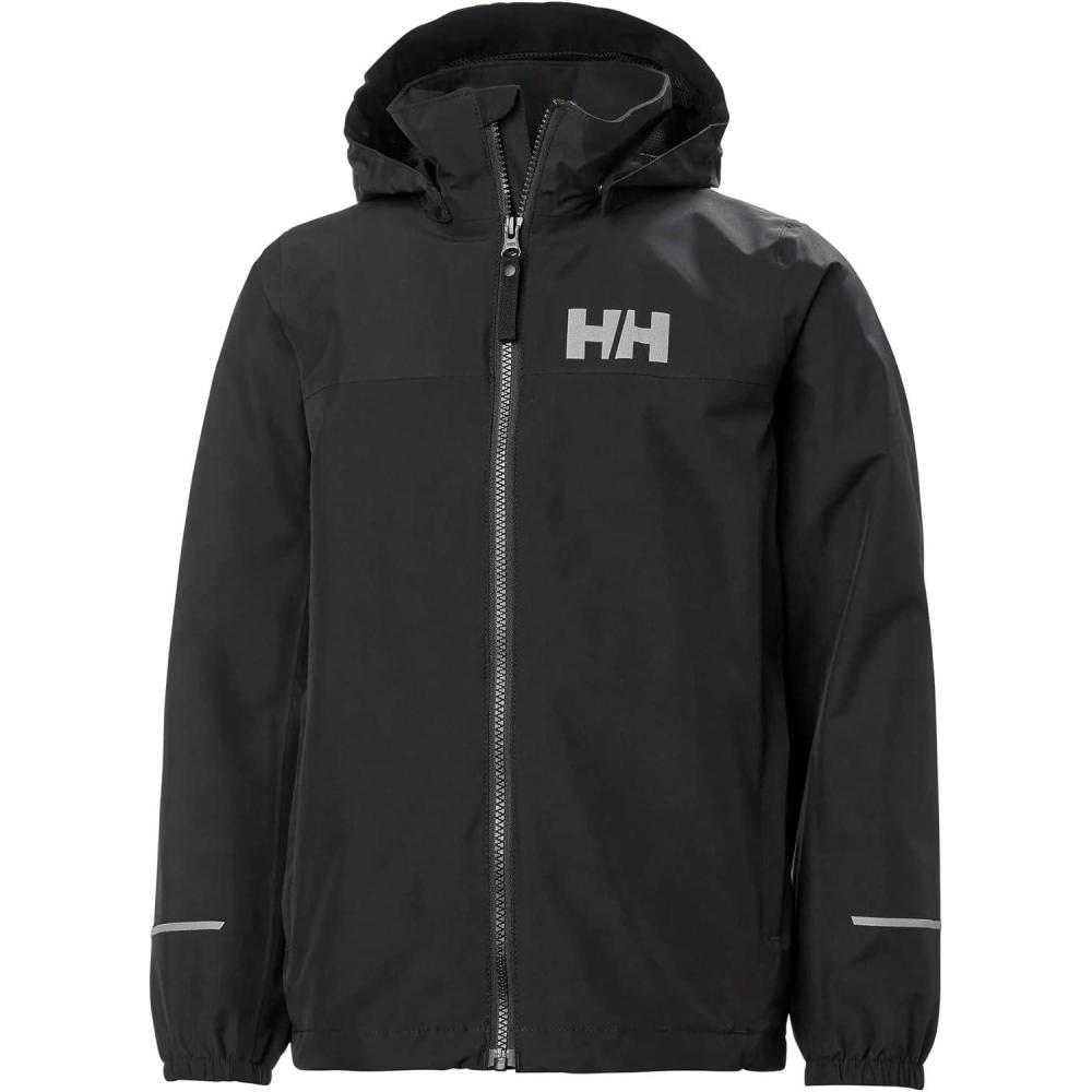 imageHellyHansen unisexchild Helly Hansen Juell Rain Jacket990 Black