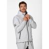 Helly Hansen 33874 Men’s Crew Hooded Midlayer Jacket(853 Grey Fog)