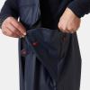 Helly Hansen Gale Rain Bib Pants – Waterproof Overalls for Men – Adjustable Fishing Coveralls – Work Rain Gear(590 Navy)