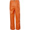 Helly Hansen Gale Waterproof Men’s Rain Pants – Elastic Overpants and Bottom Leg with Snap – Professional Grade Durability(290 Dark Orange)