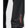 Helly Hansen Gale Waterproof Men’s Rain Pants – Elastic Overpants and Bottom Leg with Snap – Professional Grade Durability(990 Black)
