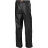 Helly Hansen Gale Waterproof Men’s Rain Pants – Elastic Overpants and Bottom Leg with Snap – Professional Grade Durability(990 Black)