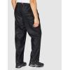 Helly Hansen Gale Waterproof Men’s Rain Pants – Elastic Overpants and Bottom Leg with Snap – Professional Grade Durability(990 Black)