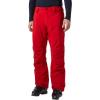 Helly Hansen Insulated Ski Pants – Waterproof Men’s Snow Pants – Breathable Cold Weather Gear – Insulated Work Trousers(162 Red)