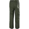 Helly Hansen Mandal Waterproof Rain Pants – PVC-Coated Waterproof Overpants – Adjustable Fishing Pants – Work Rain Gear(480 Army Green)