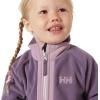 Helly Hansen Unisex Kids Marka Fleece Jacket(654 Smoked Purple)