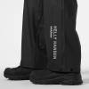 Helly Hansen Voss Rain Pant – PU-Coated Welded-Seam Waterproof Pants – Reflective Commuter Rainwear – Adjustable Hem(990 Black)