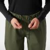 Helly Hansen Women’s Luna Rain Pant – Waterproof Work Pant – Adjustable Overpants & Snap Hems – Golf Rain Gear(480 Army Green)