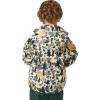 Helly Hansen boys Bergen 2.0 Pu Rainset Aop(390 Jungle Green Aop)