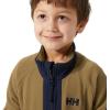 Helly Hansen boys Marka Fleece Jacket(718 Sepia)
