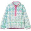 Helly Hansen unisex-child Frosty Pile Sweater(607 Light Cyan Broxburn Aop)