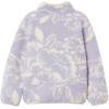 Helly Hansen unisex-child Frosty Pile Sweater(698 Bright Lavender Peony Aop)