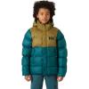 Helly Hansen unisex-child Kids Vision Puffy Jacket(453 Dark Creek)