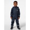 Helly Hansen unisex-child New Bergen Pu Playsuit(597 Navy)