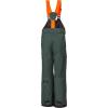 Helly-Hansen Junior Summit 2.0 Bib Pant, Unisex Waterproof Ski & Snowboard Overalls, Adjustable Fit, Breathable, Durable(495 Darkest Spruce)