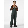 Helly-Hansen Junior Summit 2.0 Bib Pant, Unisex Waterproof Ski & Snowboard Overalls, Adjustable Fit, Breathable, Durable(495 Darkest Spruce)