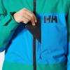 Helly-Hansen Junior Summit 2.0 Jacket – Unisex Waterproof Windproof Breathable Youth Outerwear for Outdoor Adventures(578 Neptune Blue)