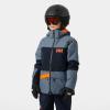 Helly-Hansen Junior Summit 2.0 Jacket – Unisex Waterproof Windproof Breathable Youth Outerwear for Outdoor Adventures(597 Navy)