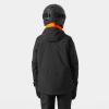 Helly-Hansen Junior Summit 2.0 Jacket – Unisex Waterproof Windproof Breathable Youth Outerwear for Outdoor Adventures(990 Black)