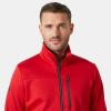 Helly-Hansen Mens Crew Fleece Jacket(162 Red)