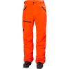 Helly-Hansen Sogn Cargo Pant for Men – Durable Snow Pant, Ideal Skiing-Pants with Waterproof & Breathable Fabric(278 Neon Orange)