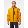 Helly-Hansen mens Crew Midlayer Fleece Lined Waterproof Windproof Rain Jacket(328 Cloudberry)