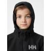 Helly-Hansen unisex-child Helly Hansen Juell Rain Jacket(990 Black)
