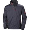 Helly Hansen 33874 Men’s Crew Hooded Midlayer Jacket(994 Graphite Blue)