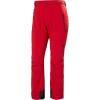 Helly Hansen Alpha LIFALOFT Insulated Ski Pant – Waterproof Winter Pants for Men – Cold Weather Gear Winter Trousers(162 Red)