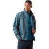 Helly-Hansen mens Crew Midlayer Fleece Lined Waterproof Windproof Rain Jacket(635 Orion Blue)
