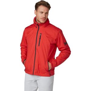 Helly Hansen 33874 Men’s Crew Hooded Midlayer Jacket(222 Alert Red)