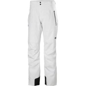 Helly Hansen Alpha LIFALOFT Insulated Ski Pant – Waterproof Winter Pants for Men – Cold Weather Gear Winter Trousers(001 White)