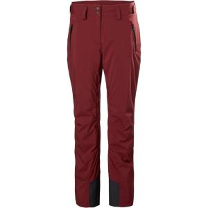 Helly Hansen Legendary Insulated Ski Pants for Women – Waterproof, Windproof, Breathable Snow Trousers w/PrimaLoft Insulation(180 Mars Red)