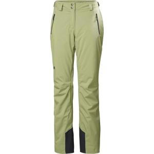 Helly Hansen Legendary Insulated Ski Pants for Women – Waterproof, Windproof, Breathable Snow Trousers w/PrimaLoft Insulation(498 Iced Matcha)