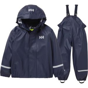 Helly Hansen Unisex Kids Bergen 2.0 Pu Rainset(598 Navy)