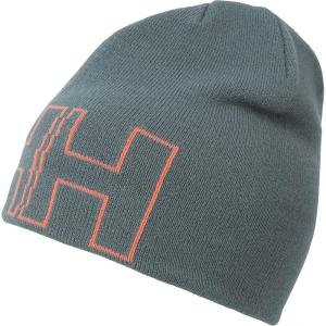 Helly Hansen Unisex-Child Kids Outline Knitted Hh Iconic Logo Brand Beanie(591 Trooper)