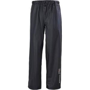 Helly Hansen Voss Rain Pant – PU-Coated Welded-Seam Waterproof Pants – Reflective Commuter Rainwear – Adjustable Hem(590 Navy)