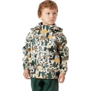 Helly Hansen boys Bergen 2.0 Pu Rainset Aop(390 Jungle Green Aop)