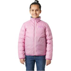 Helly Hansen girls Marka Insulator Jacket(073 Pink Lavender Floral Aop)