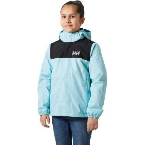 Helly Hansen girls Vancouver Fleece Insulated Jacket(607 Light Cyan)
