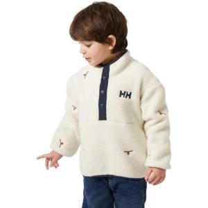 Helly Hansen unisex-child Frosty Pile Sweater(034 Cream Little Moose Embroid)