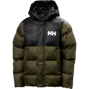 Helly Hansen unisex-child Kids Vision Puffy Jacket(431 Utility Green)