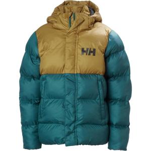 Helly Hansen unisex-child Kids Vision Puffy Jacket(453 Dark Creek)