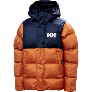 Helly Hansen unisex-child Kids Vision Puffy Jacket(705 Ginger Biscuit)