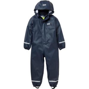 Helly Hansen unisex-child New Bergen Pu Playsuit(597 Navy)