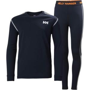 Helly-Hansen Hh Lifa Active Set Junior Unisex Base Layer Set For All-Season Comfort And Performance, Quick-Dry Technology(598 Navy)