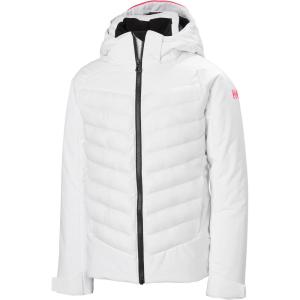 Helly-Hansen Junior Unisex Serene Jacket, 001 White – 16